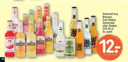 REMA 1000 Smirnoff Ice, Breezer, Cult Mokai, Somersby eller Shaker 27.5-33 cl Ex. pant tilbud