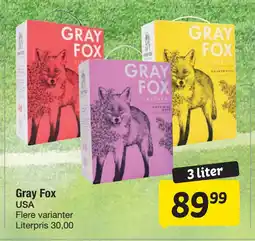 Fakta Tyskland Gray Fox tilbud