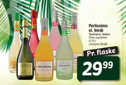 Fakta Tyskland Perlissimo el. Verdi tilbud