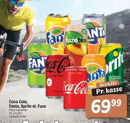 Fakta Tyskland Coca Cola, Fanta, Sprite el. Fuze tilbud
