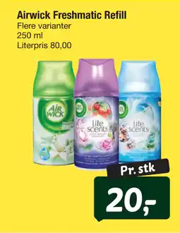 Fakta Tyskland Airwick Freshmatic Refill tilbud