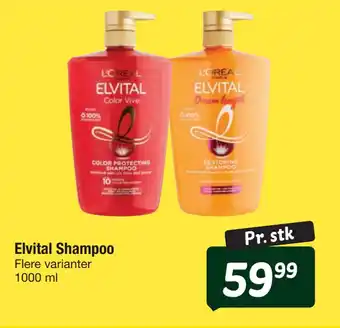 Fakta Tyskland Elvital Shampoo tilbud