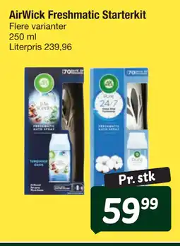 Fakta Tyskland AirWick Freshmatic Starterkit tilbud