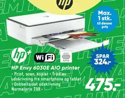 Bilka HP Envy 6030E AIO printer tilbud