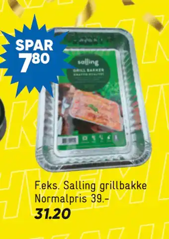 Bilka Salling grillbakke tilbud