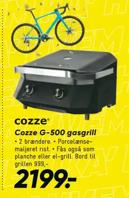 Bilka Cozze G-500 gasgrill tilbud