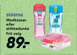 Bilka Madkasser eller drikkedunke tilbud