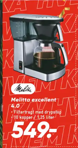 Bilka Melitta excellent 4.0 tilbud