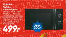 Bilka Toshiba mikrobølgeovn tilbud