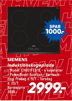 Bilka Induktionskogeplade tilbud