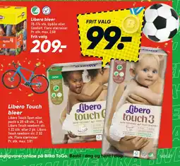 Bilka Libero Touch bleer tilbud