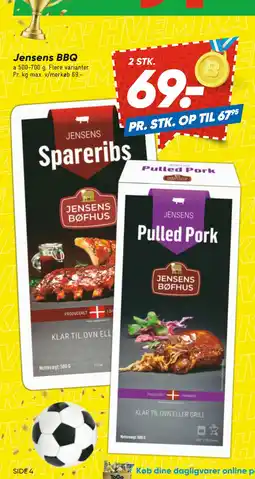 Bilka Jensens BBQ tilbud