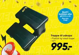 Trappe til udespa