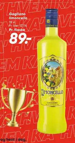 Bilka Gagliano limoncello tilbud