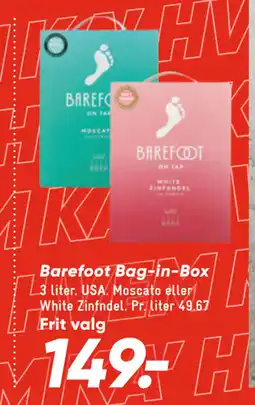 Bilka Barefoot Bag-in-Box tilbud