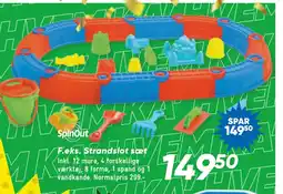 Bilka Strandslot sæt tilbud