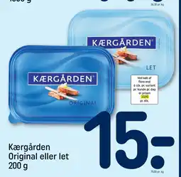 REMA 1000 Kærgården Original eller let 200 g tilbud