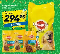 Bilka Pedigree tørkost tilbud