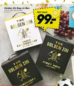 Bilka Golden Zin Bag-in-Box tilbud