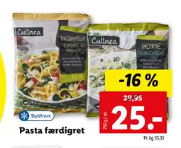 Lidl Pasta færdigret tilbud