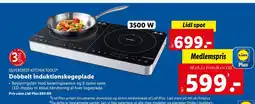 Lidl Dobbelt induktionskogeplade tilbud