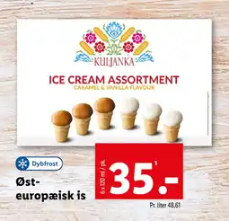 Lidl Østeuropæisk is tilbud