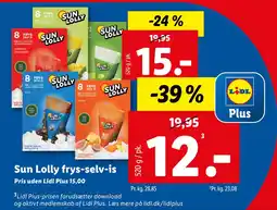 Lidl Sun Lolly frys-selv-is tilbud