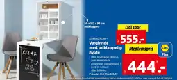 Lidl Væghylde med udklappelig hylde tilbud