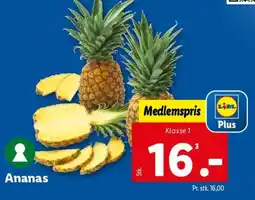 Lidl Ananas tilbud