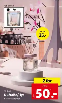 Lidl Duftolie/-lys tilbud