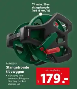 Slangetromle til væggen