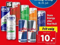 Lidl State Energy eller Red Bull tilbud