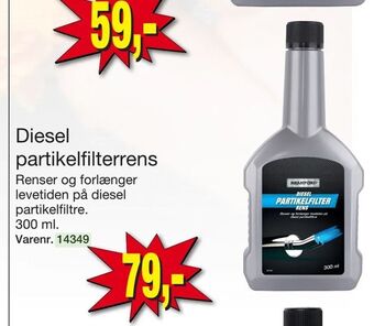 Diesel partikelfilterrens