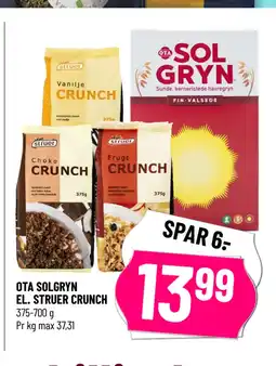Løvbjerg OTA SOLGRYN EL. STRUER CRUNCH tilbud