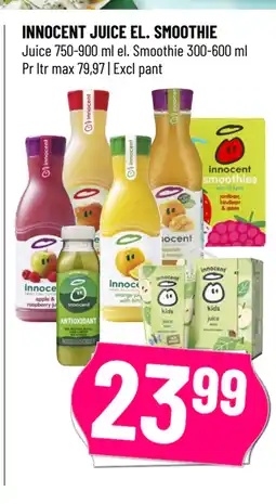 Løvbjerg INNOCENT JUICE EL. SMOOTHIE tilbud