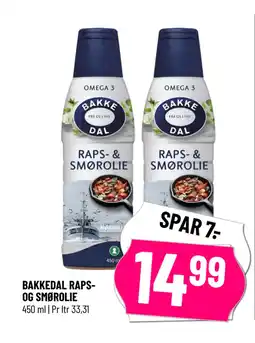 Løvbjerg BAKKEDAL RAPSOG SMØROLIE tilbud