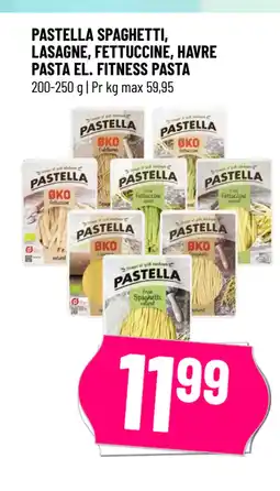 Løvbjerg PASTELLA SPAGHETTI, LASAGNE, FETTUCCINE, HAVRE PASTA EL. FITNESS PASTA tilbud