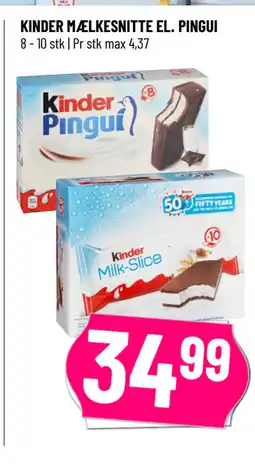 Løvbjerg KINDER MÆLKESNITTE EL. PINGUI tilbud