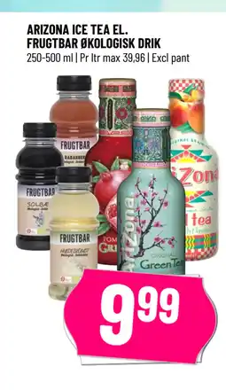 Løvbjerg ARIZONA ICE TEA EL. FRUGTBAR ØKOLOGISK DRIK tilbud