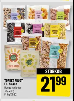 Løvbjerg TØRRET FRUGT EL. SNACK tilbud