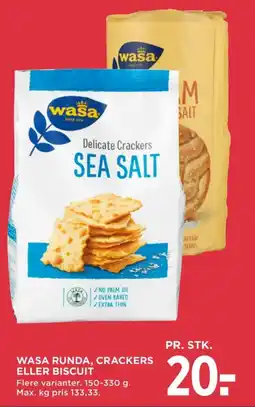 Delicate Crackers Sea salt