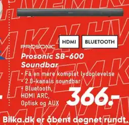 Bilka Soundbar tilbud