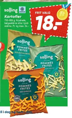 Pommes Frites Tyndtskårne