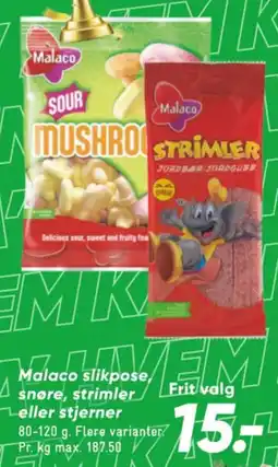 Slikstrimler Jordbær