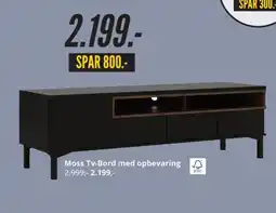 My Home Moss Tv-Bord med opbevaring tilbud