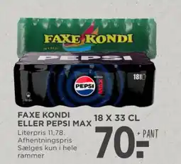 MENY FAXE KONDI ELLER PEPSI MAX tilbud