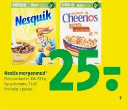 Coop 365 Nestle morgenmad tilbud