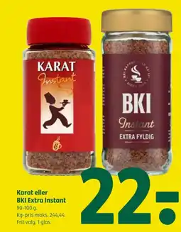 Coop 365 Karat eller BKI Extra Instant tilbud