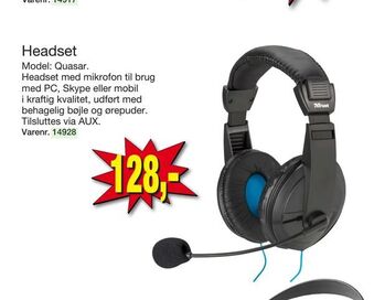Harald Nyborg Headset tilbud