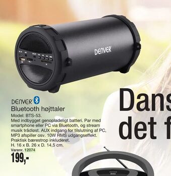 Harald Nyborg Bluetooth højttaler tilbud